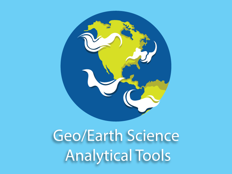 Click here to see full list of geo/earth science analytical tools