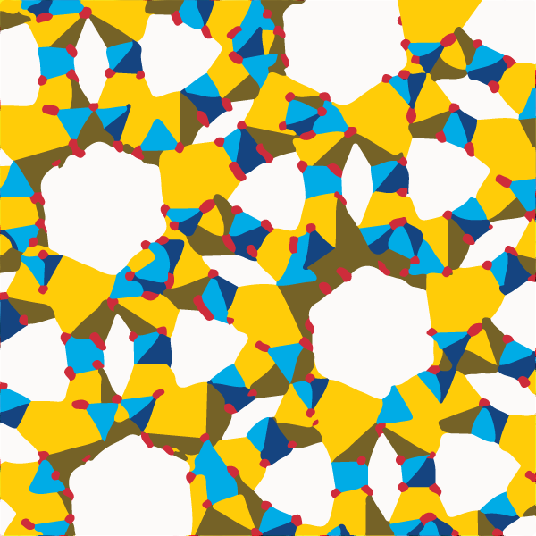 Illustration of Zeolite-templated carbon